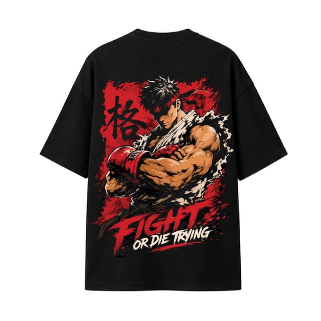 FIGHT OR DIE BLACK - View 1