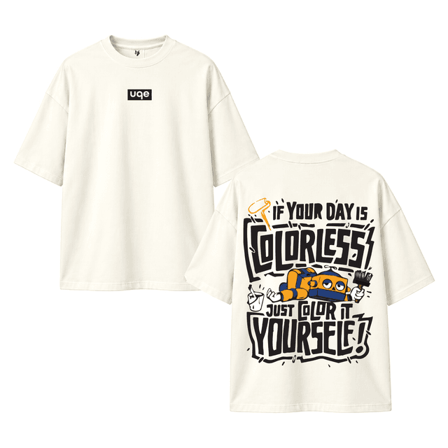 BOLD TEXT GRAPHIC 1 OFF-WHITE - View 2