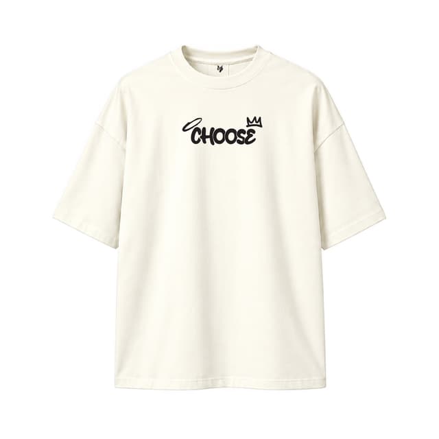 CHOOSE JOY OFF-WHITE - View 3