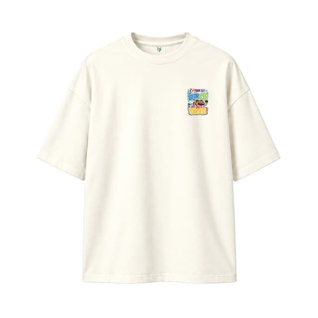 BOLD TEXT GRAPHIC 2 OFF-WHITE - View 3