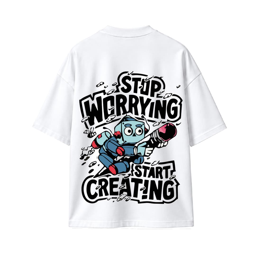 STOP WORRYING WHITE