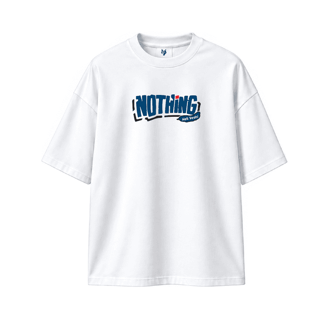 NOTHING FRONT WHITE - View 1