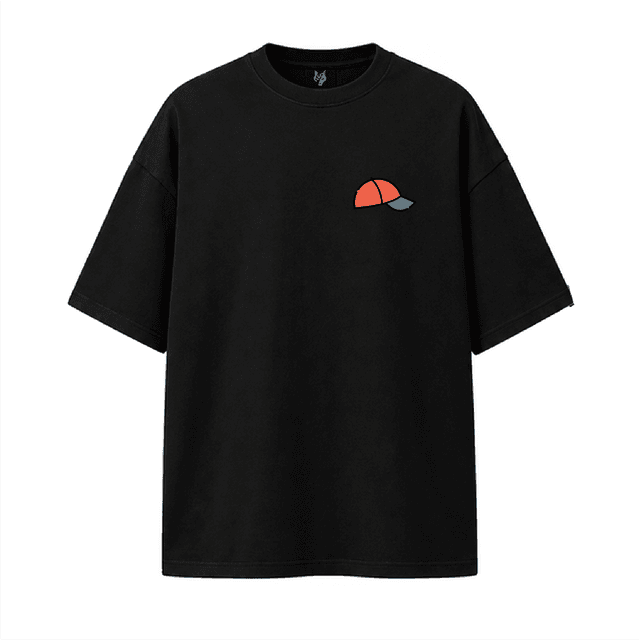 CAP PRINT BLACK - View 1