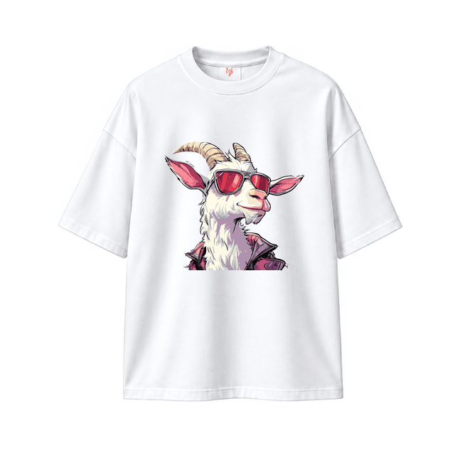 POOKIE GOAT WHITE - View 1