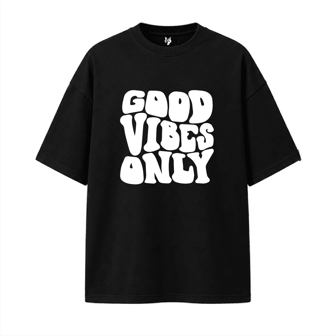 GOOD VIBES ONLY BLACK