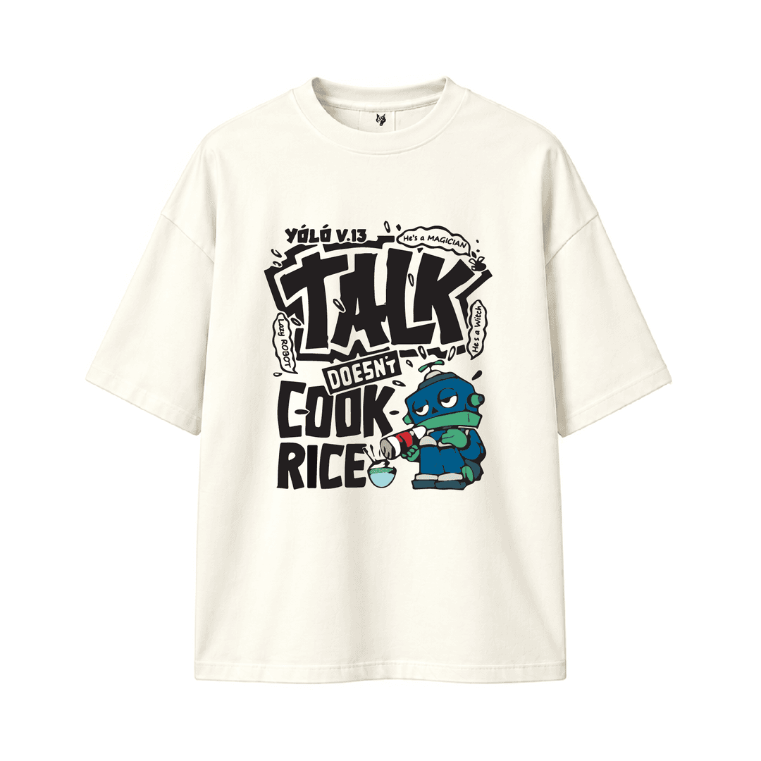 TALK FRONT OFF-WHITE