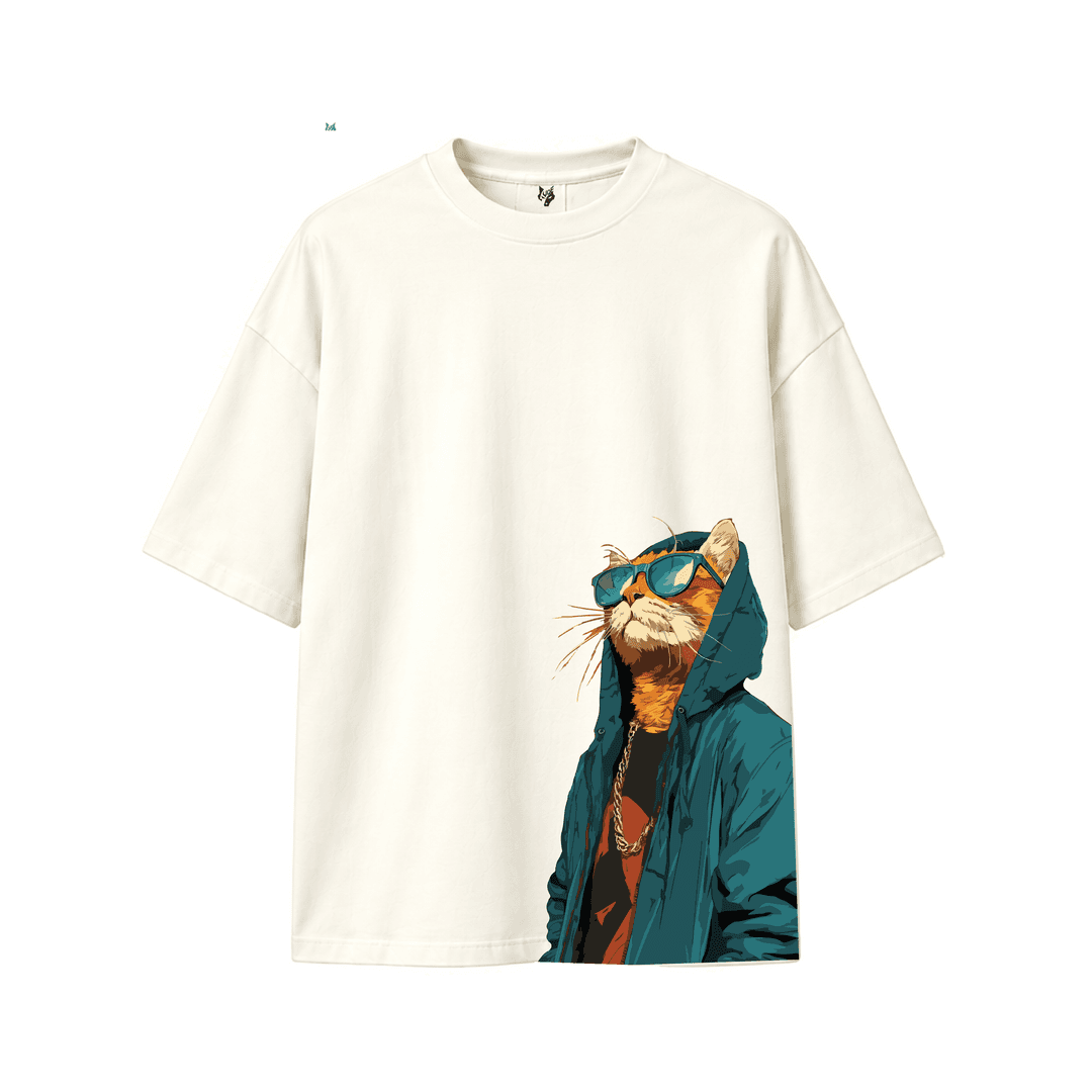 CAT PRINT OFF-WHITE