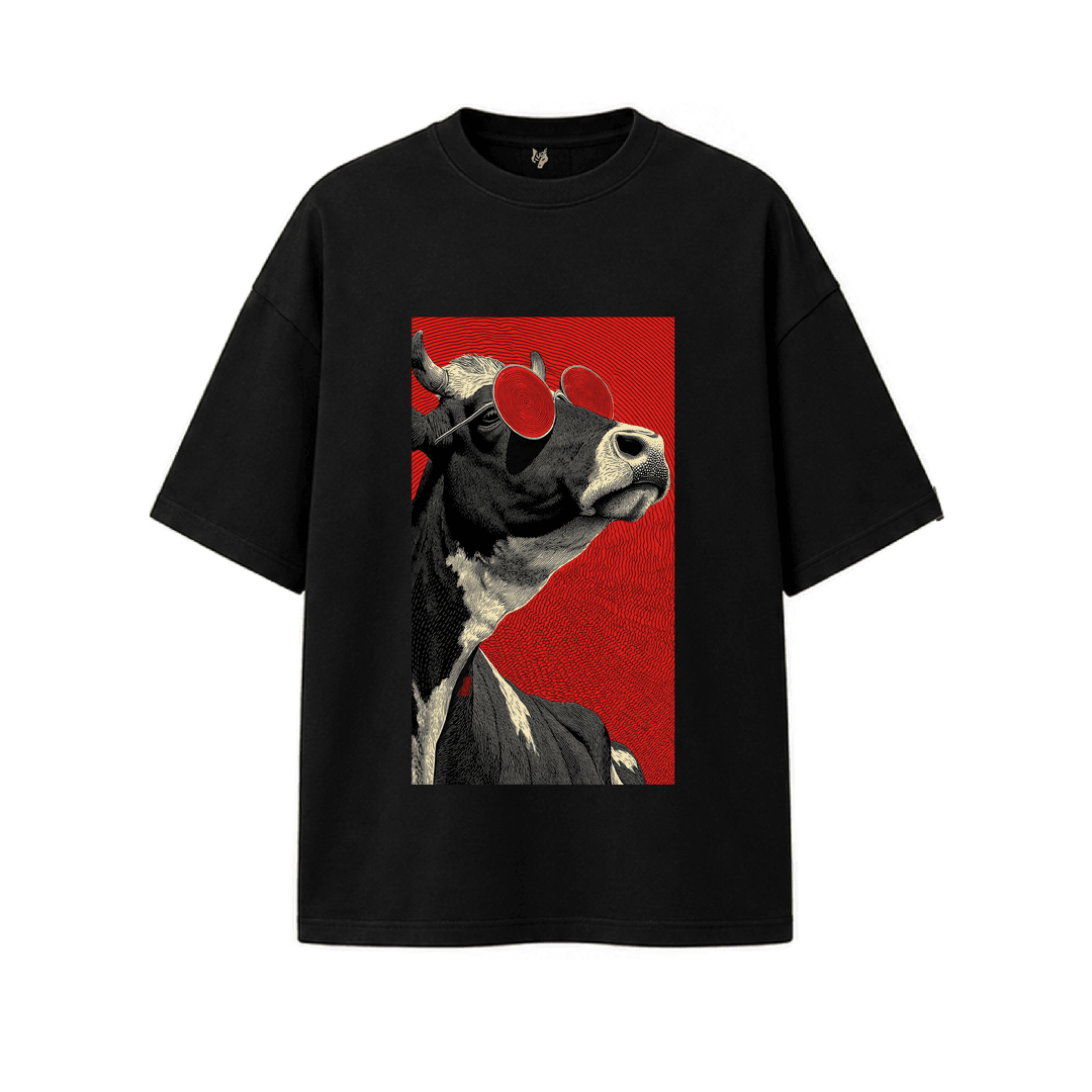 STYLISH COW BLACK
